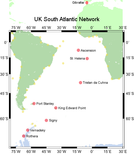 South Atlantic Weather Charts