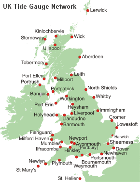 Map Uk Ports - Direct Map